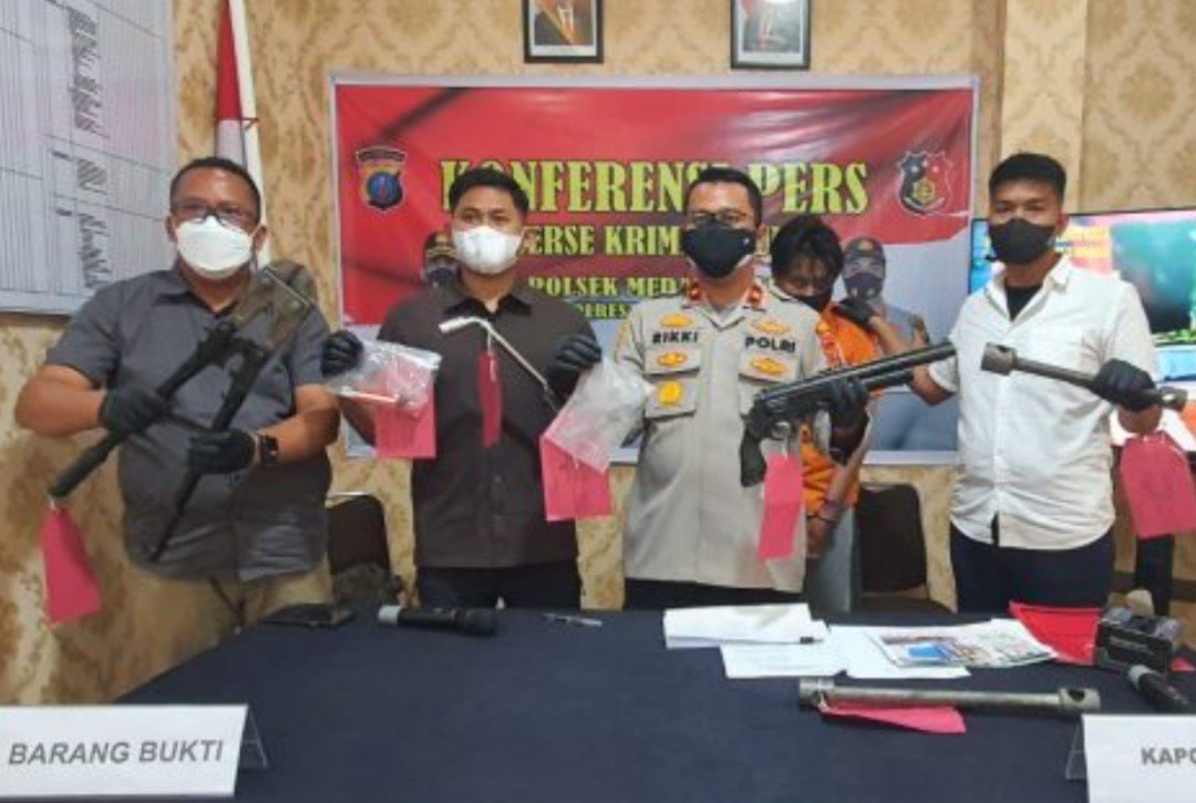 Polsek Medan Kota Ringkus Sindikat Pencurian Spesialis Ban Serap