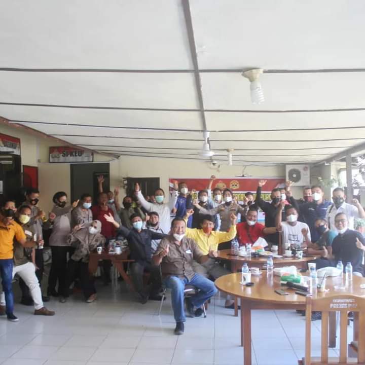 Sinergitas Kapolres Sidimpuan Bersama Insan Pers 