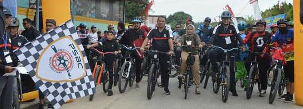 Bupati dan Ketua PKK Labuhanbatu Goes Bareng Bersama PSBC Bilah Hulu.