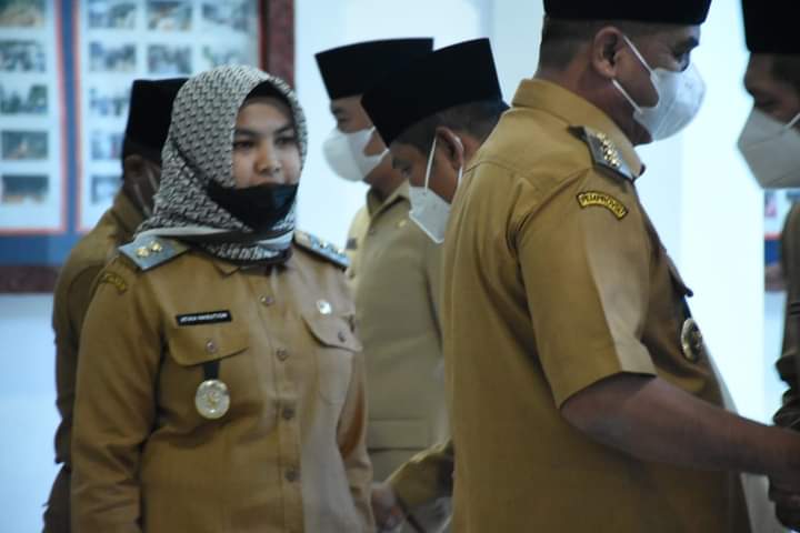 Bupati Madina Lantik Tiga Pejabat Eselon III, Ini Daftar Nama-namnya