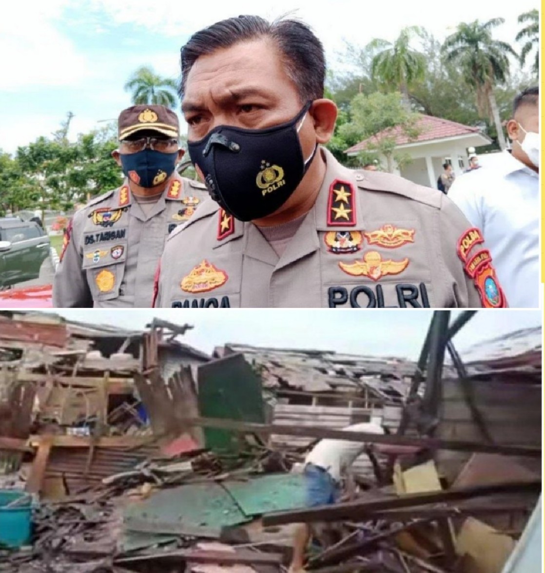 Pasca Ledakan di Tangkahan Baringin Sibolga: Kapoldasu Pastikan Bukan Dari Tindakan Terorisme