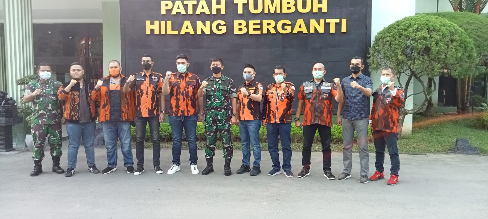 Panpel Muswil PP, Audensi dengan Dandim 0201/Medan, Kolonel Inf Hindratno: Pemuda Pancasila  Memperkuat Keutuhan Bangsa