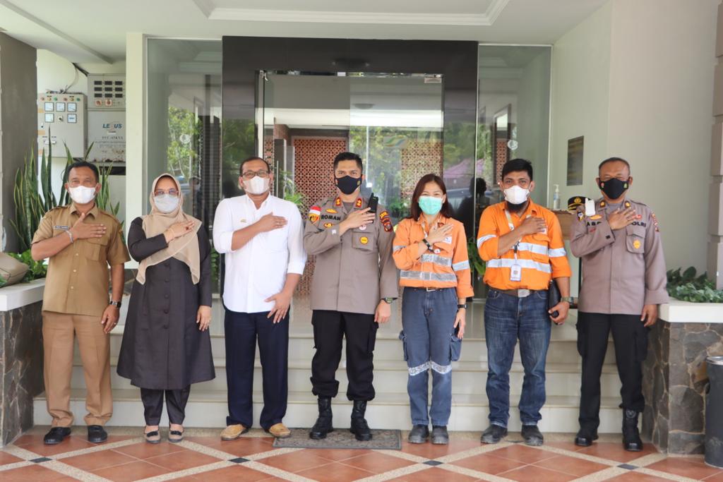 Kapolres Tapsel Kunjungi PT Perkebunan Nusantara III (Persero) Batangtoru