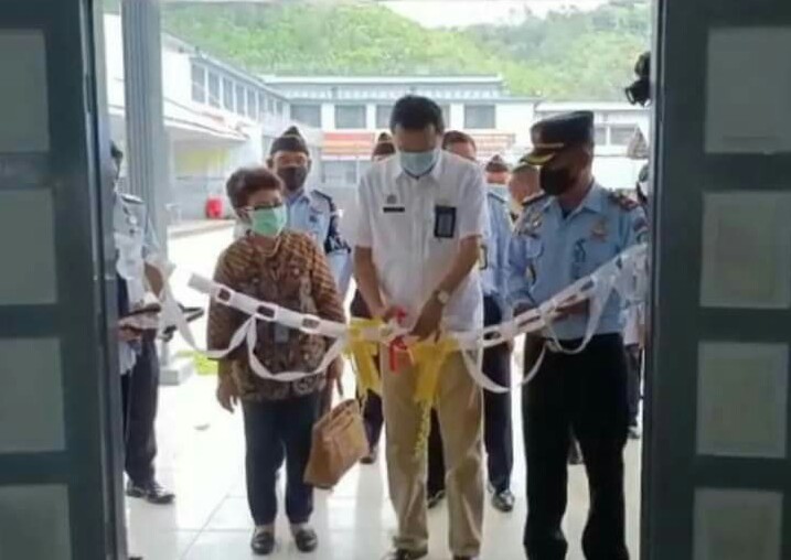 Kepala Kantor Wilayah Kemenkumham Sumut Resmikan Aula Serbaguna Lapas Padangsidimpuan