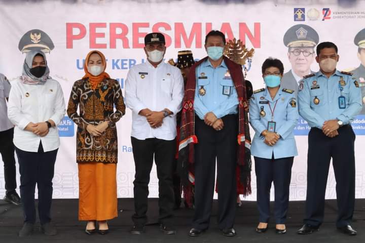 Bupati dan Wakil Bupati  Sambut Kepala Kantor Imigrasi Sibolga Layanan Urus Paspor di Madina Resmi Beroperasi