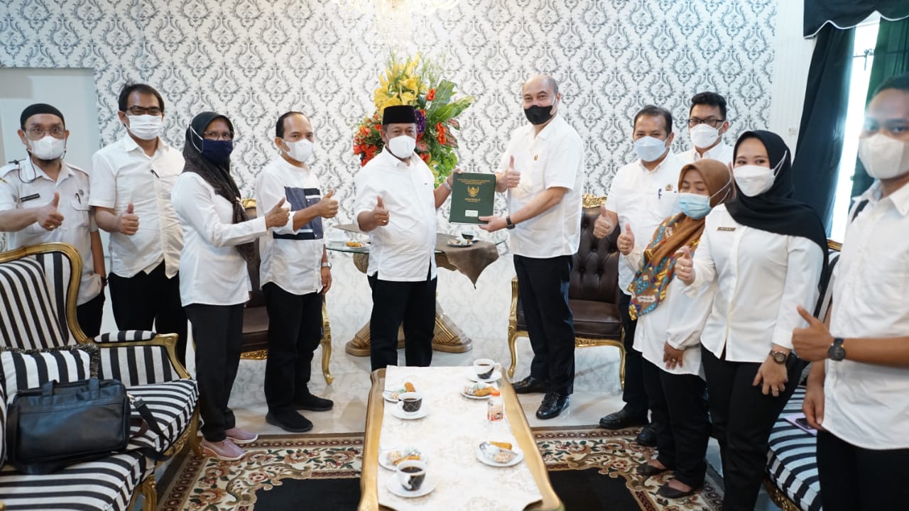 Pemkot Tanjungbalai Terima Sertifikat Tanah Eks PT Delimas Surya Kanaka Dari BPNÂ 