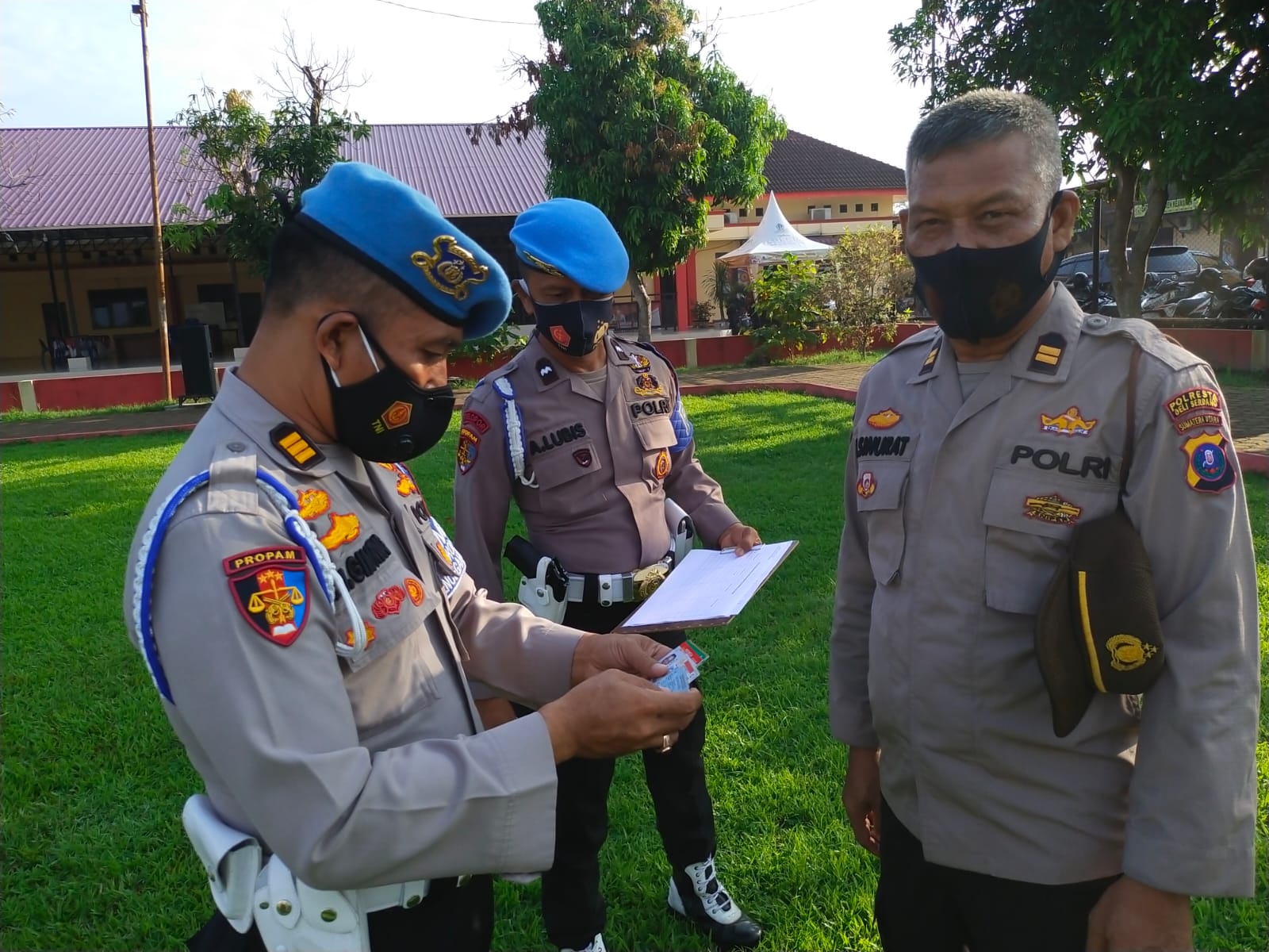 Bid Propam Poldasu Gelar Ops Gaktiblin di Polresta Deli Serdang