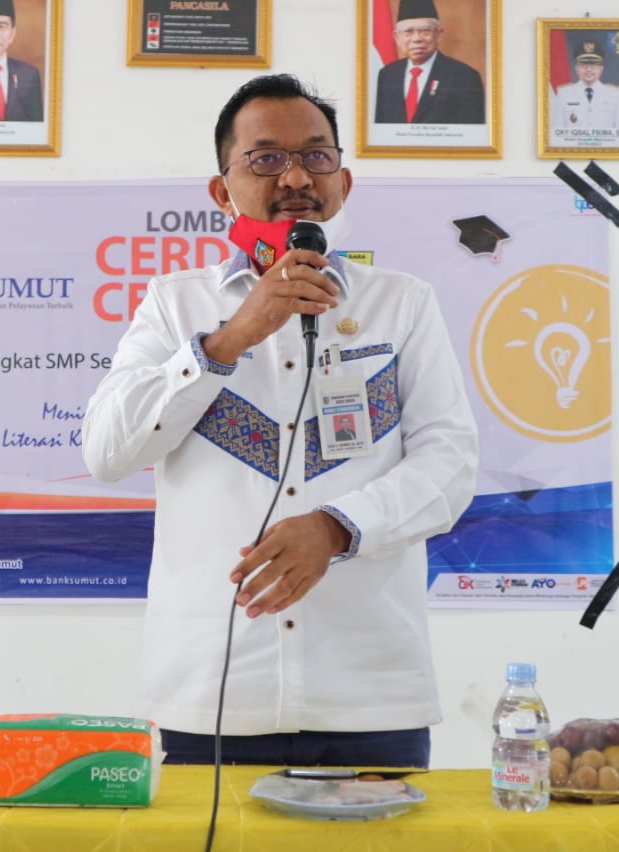 Berikan Pelayanan Terbaik, Kadisdik Batubara Dapat Penghargaan dari Bupati, Ombudsman Sumut Mengapresiasi