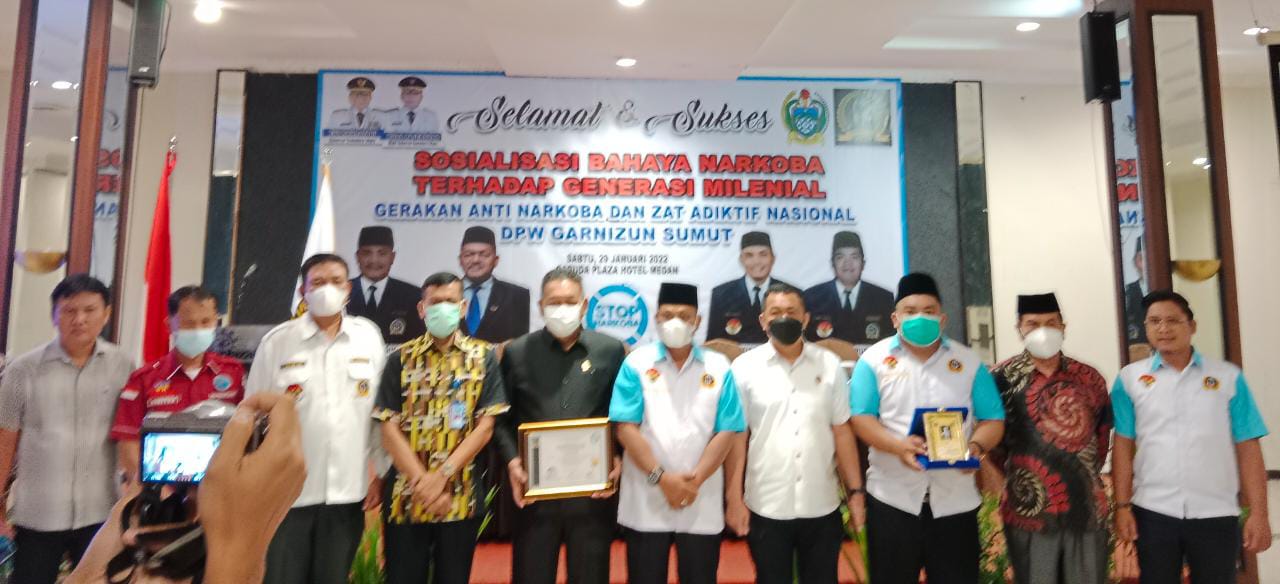 Ketua Umum DPP Garnizun Hadiri Kegiatan Sosialisasi Bahaya Narkoba, Ini Kata DPW Garnizun Sumut