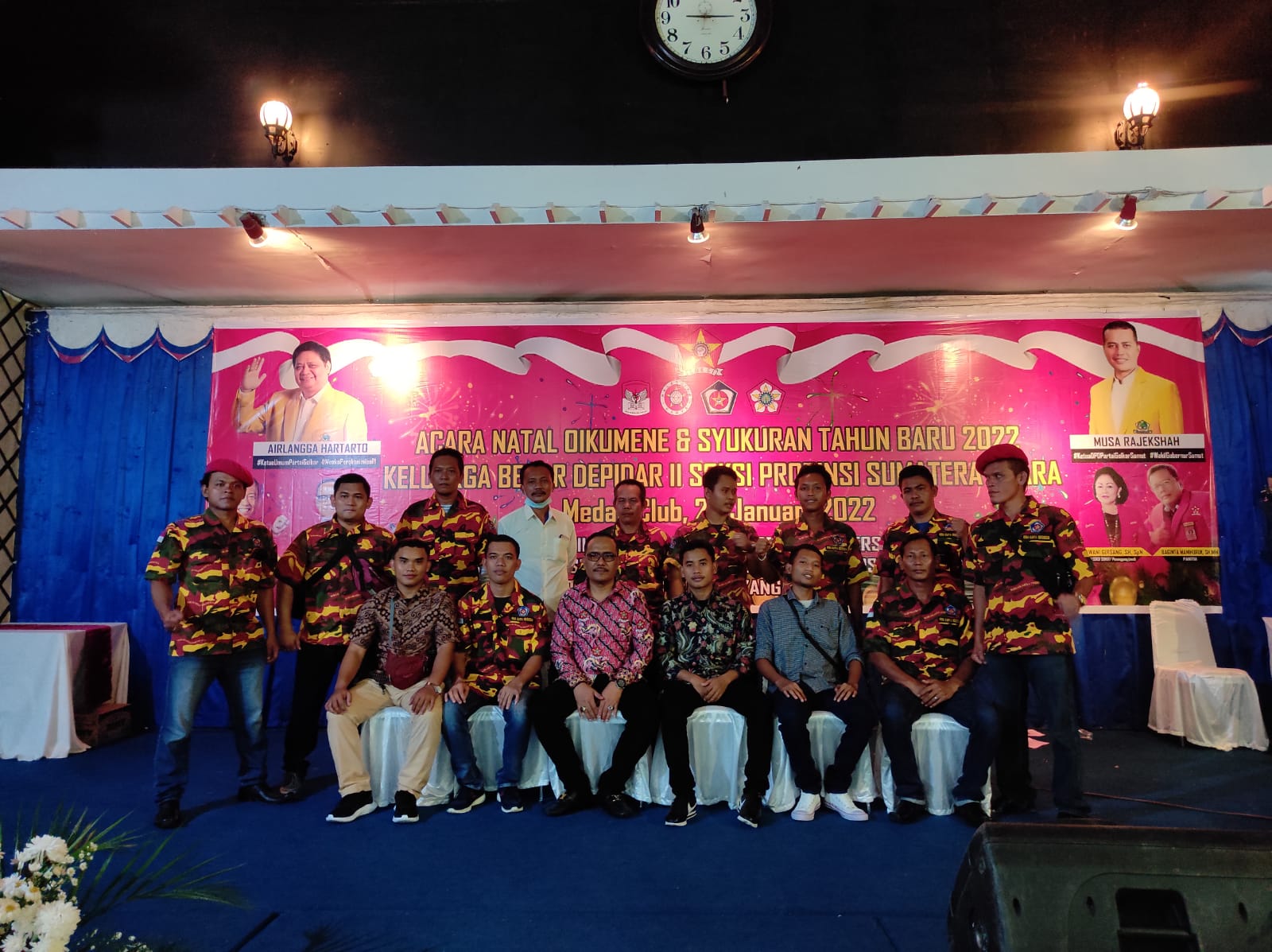 SOKSI Sumut Tebar Kasih Damai Natal, Sangkot Sirait: Kekuatan Kita Adalah Persaudaraan!