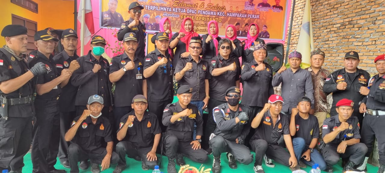 PAC Pendawa Hamparan Perak Dikukuhkan, Ini Kata Ruslan