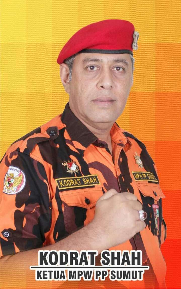 Dimata Ketua MPC Pemuda Pancasila Tapsel Kodrat Shah Pemimpin Besar Berhati Mulia