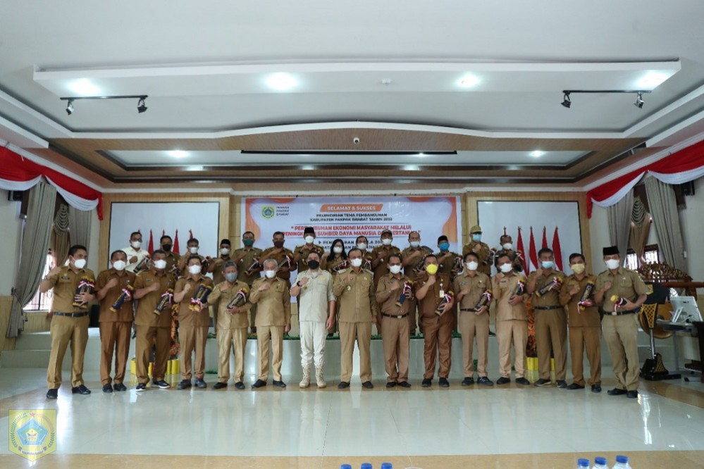 Bupati Pakpak Bharat Luncurkan Tema Pembangunan Tahun 2022