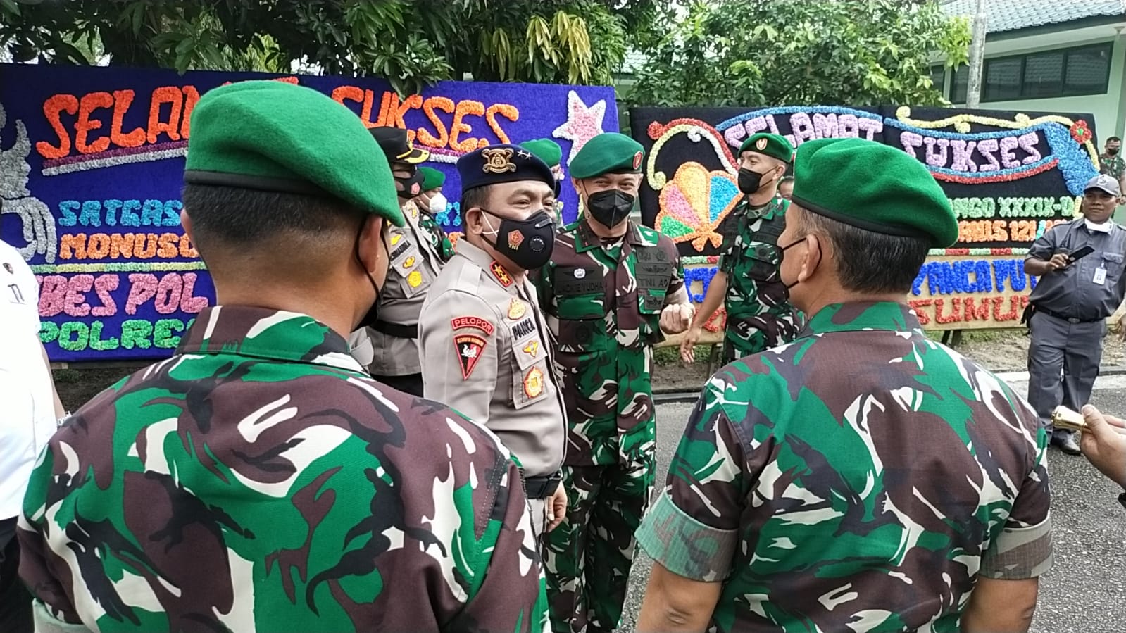 Kapolresta Deli Serdang Dan Para PJU Hadiri Acara Pengantaran Satgas BGC TNI Kongo XXXIX-D Monusco Kongo