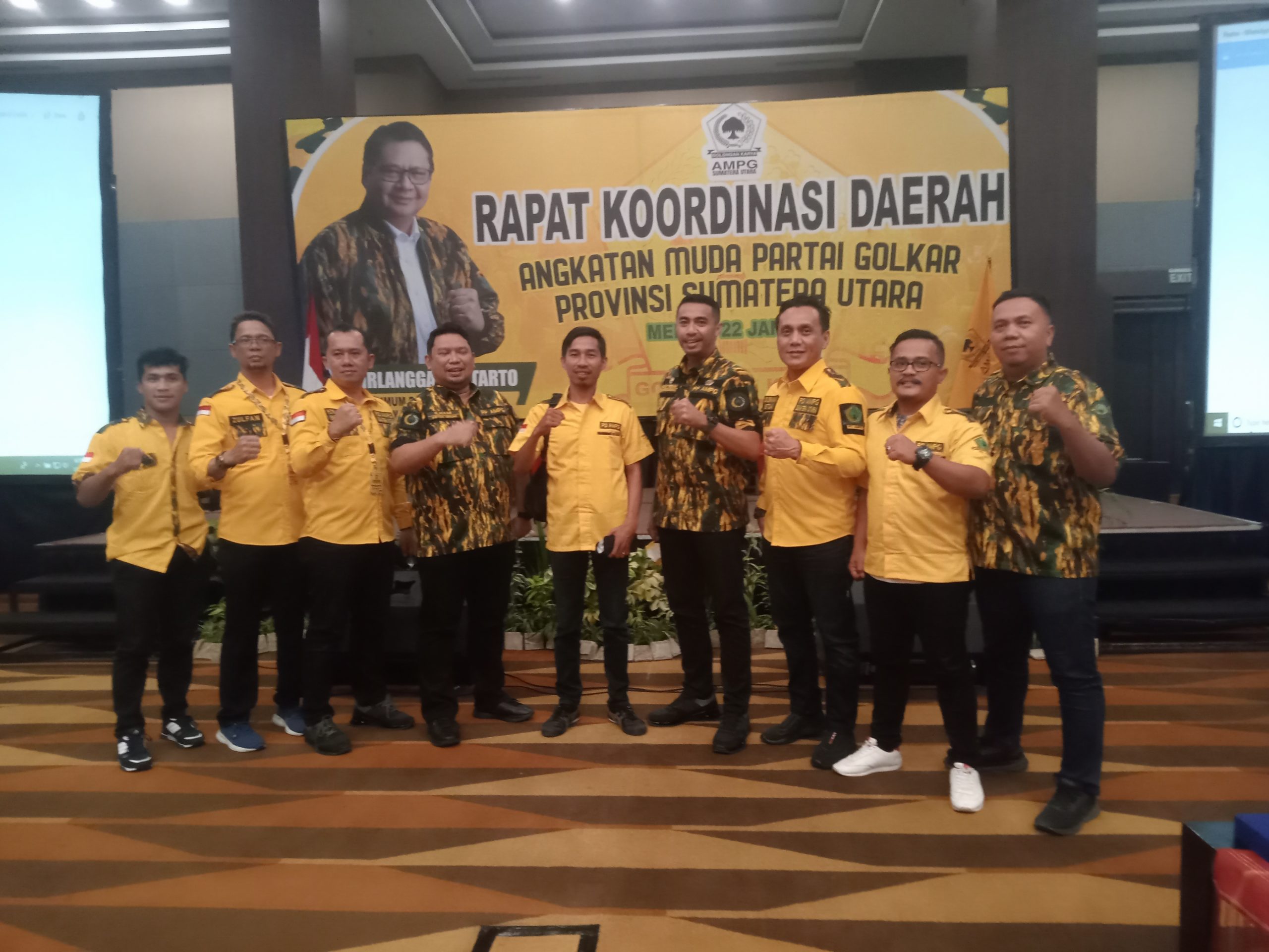 Ketua AMPG Pakpak Bharat Saut Banurea : Siap Besarkan Golkar Menangkan Airlangga Hartarto Presiden 2024