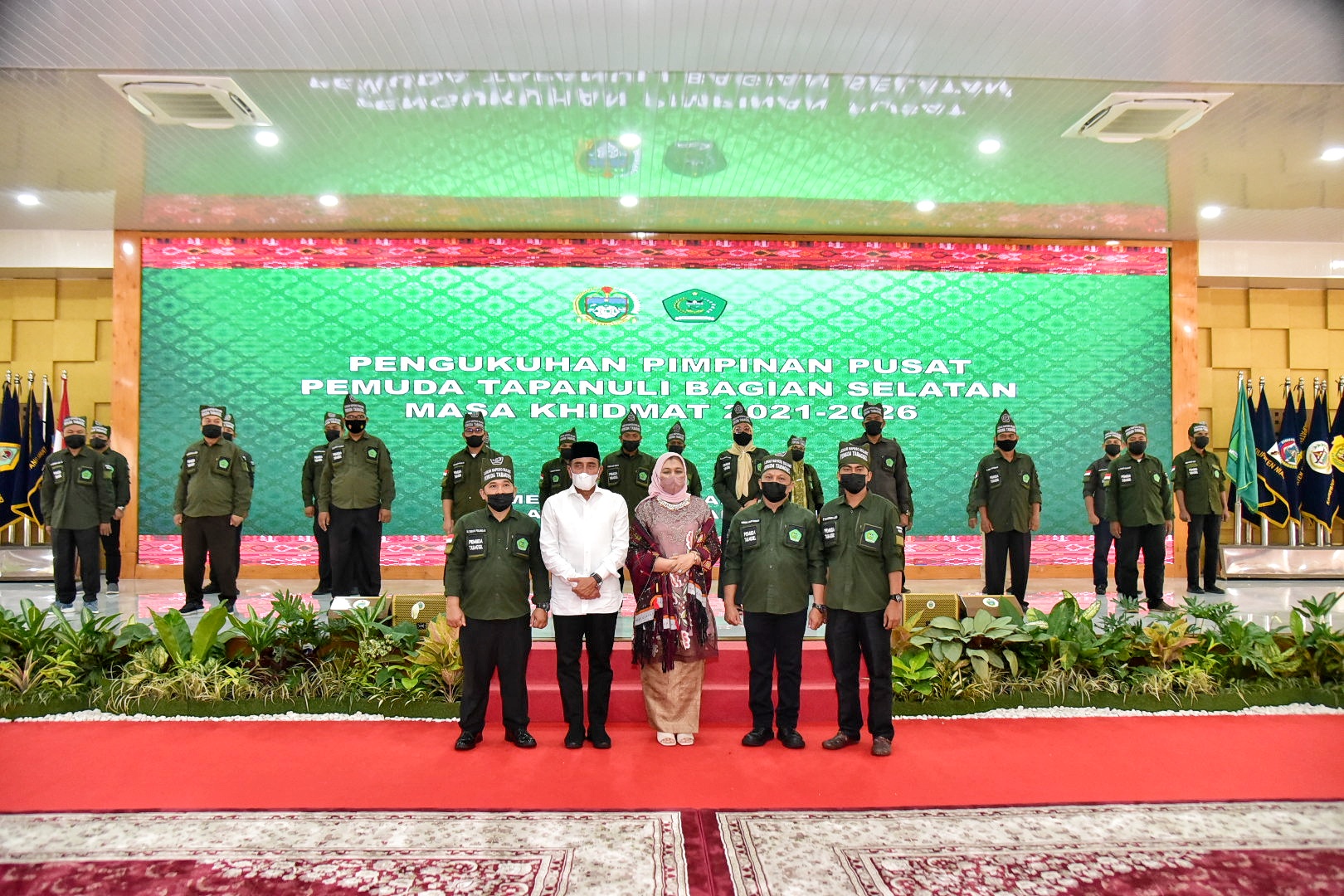 Kukuhkan PP Pemuda Tabagsel,  Gubernur Sumut Ajak Pemuda Tabagsel Jaga Potensi Alam
