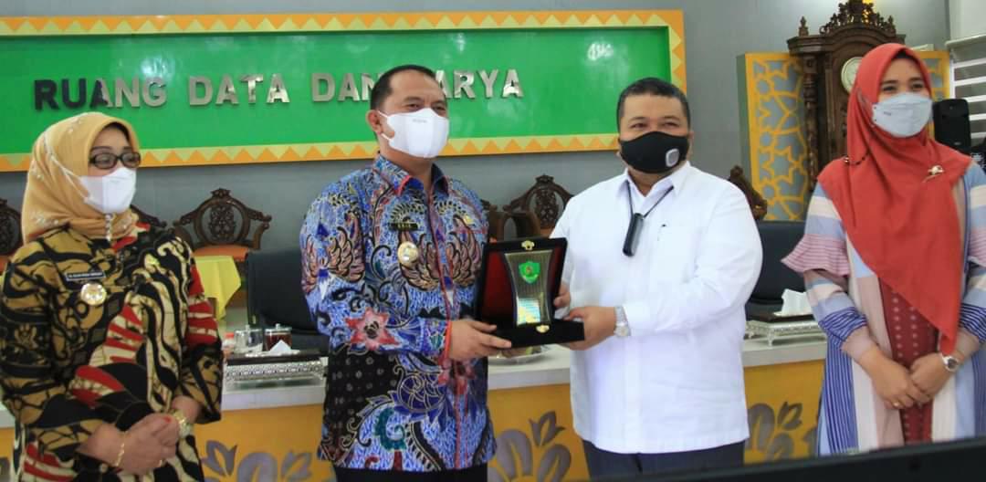 Bupati dan Wabup Labuhanbatu Terima Kunker Bupati Tapsel