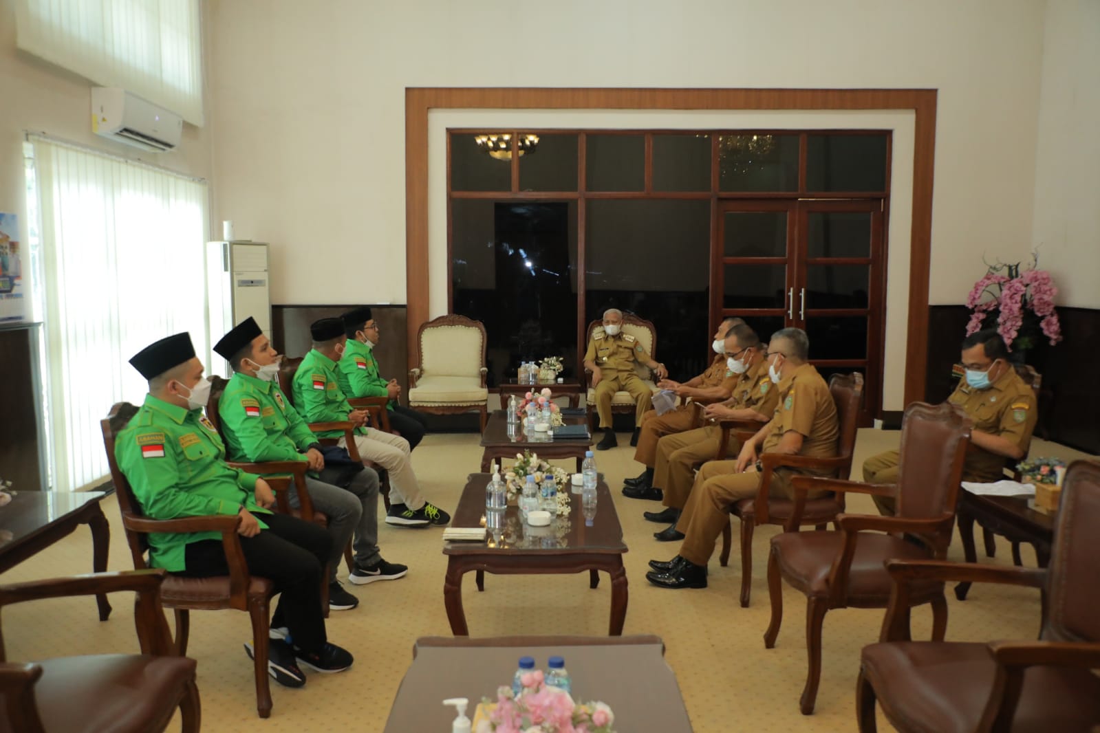 Panitia Harlah PPP ke-49 Kabupaten Asahan Audiensi ke Bupati
