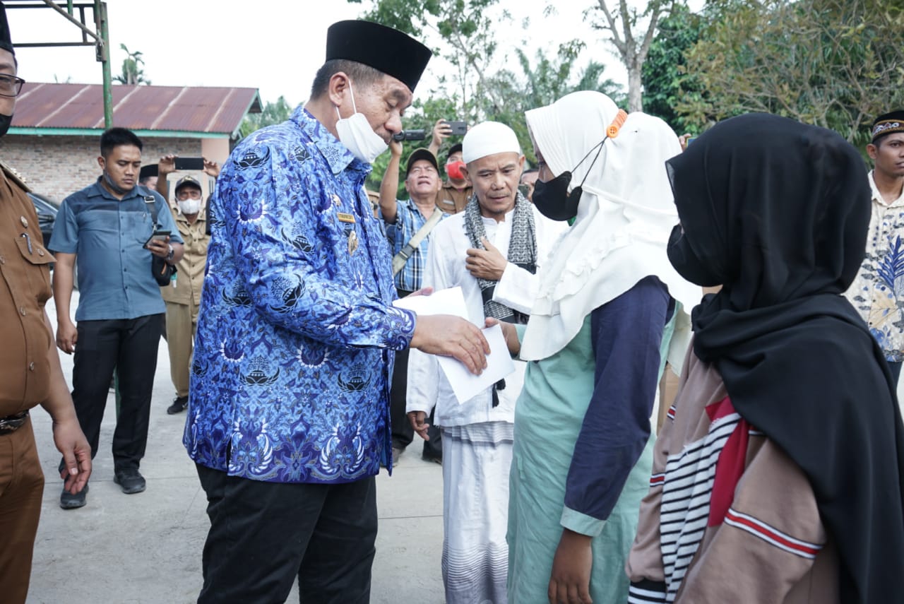 Wabup Asahan Letakkan Batu Pertama Pembangunan Kantor KOPYA
