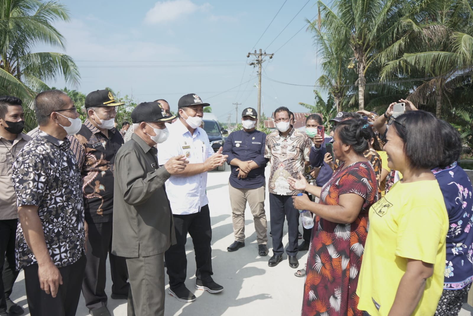 Bupati dan Wakil Bupati Asahan Tinjau Rencana Pembangunan Jalan Penuhi Janji Politik