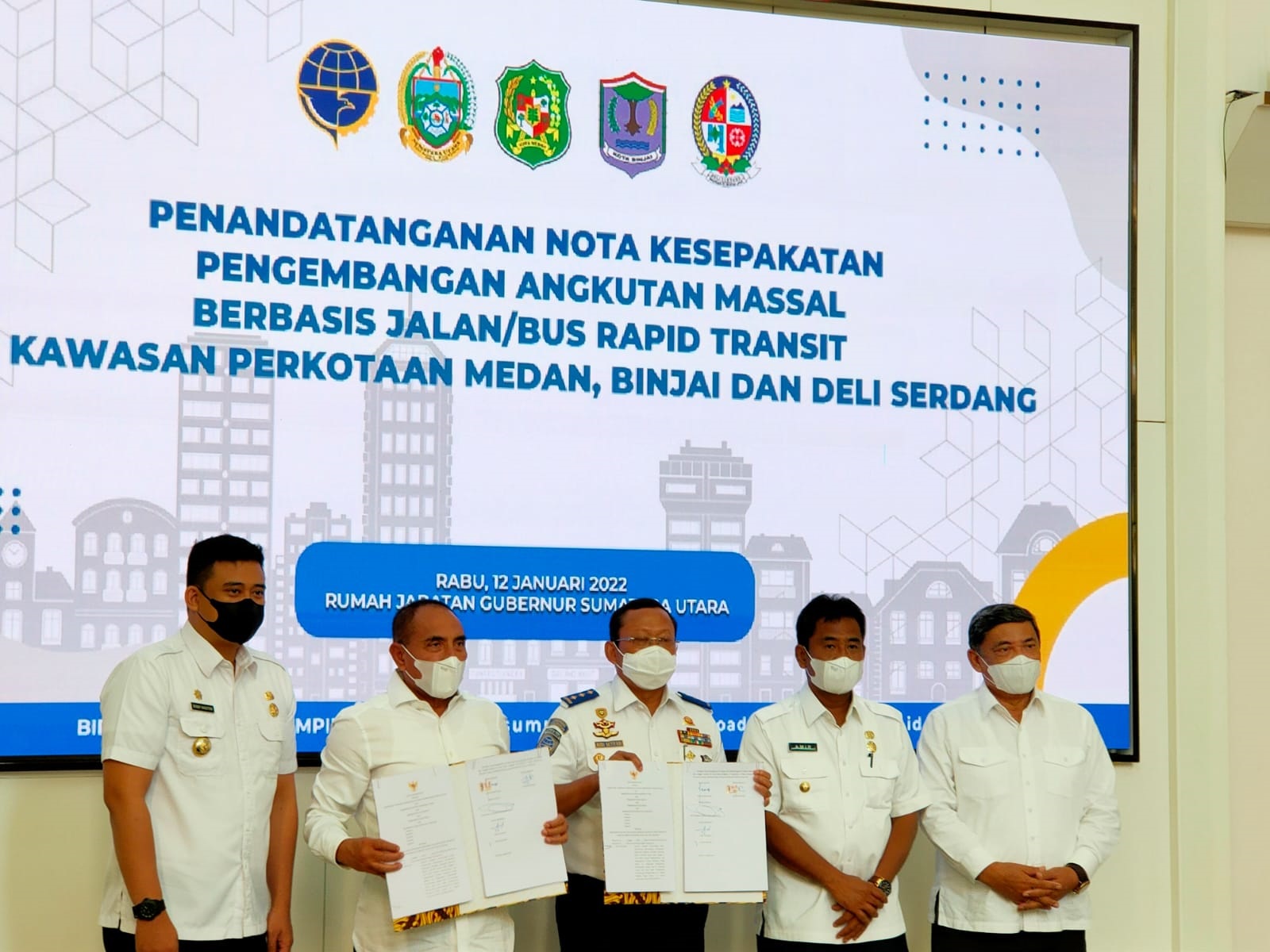 Bobby Nasution:  Atasi Persoalan Kemacetan Medan, Apresiasi Program Pengembangan Angkutan Massal Kemenhub