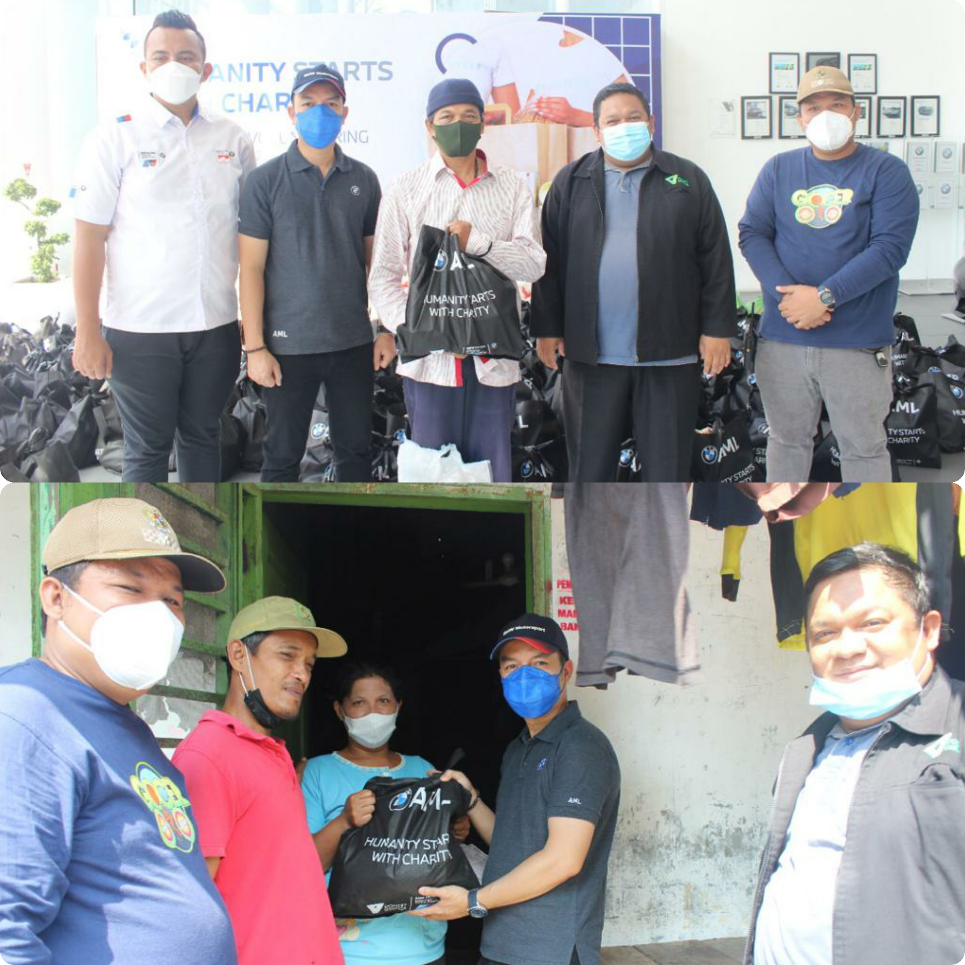 BMW AML-DD Waspada Bagikan 208 Paket Sembako Untuk Masyarakat