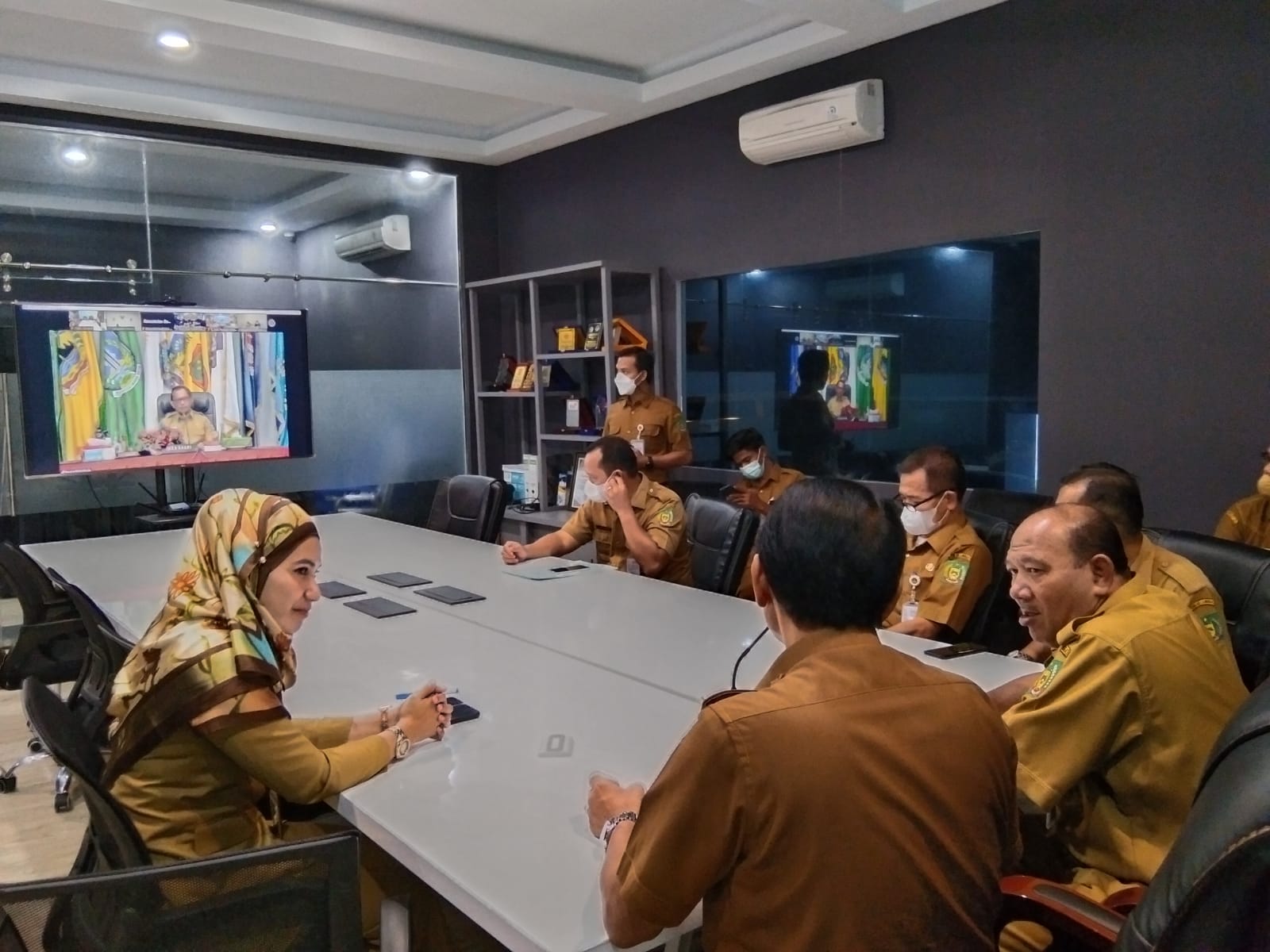 Pemkab Langkat Ikuti Raker Pencegahan Korupsi
