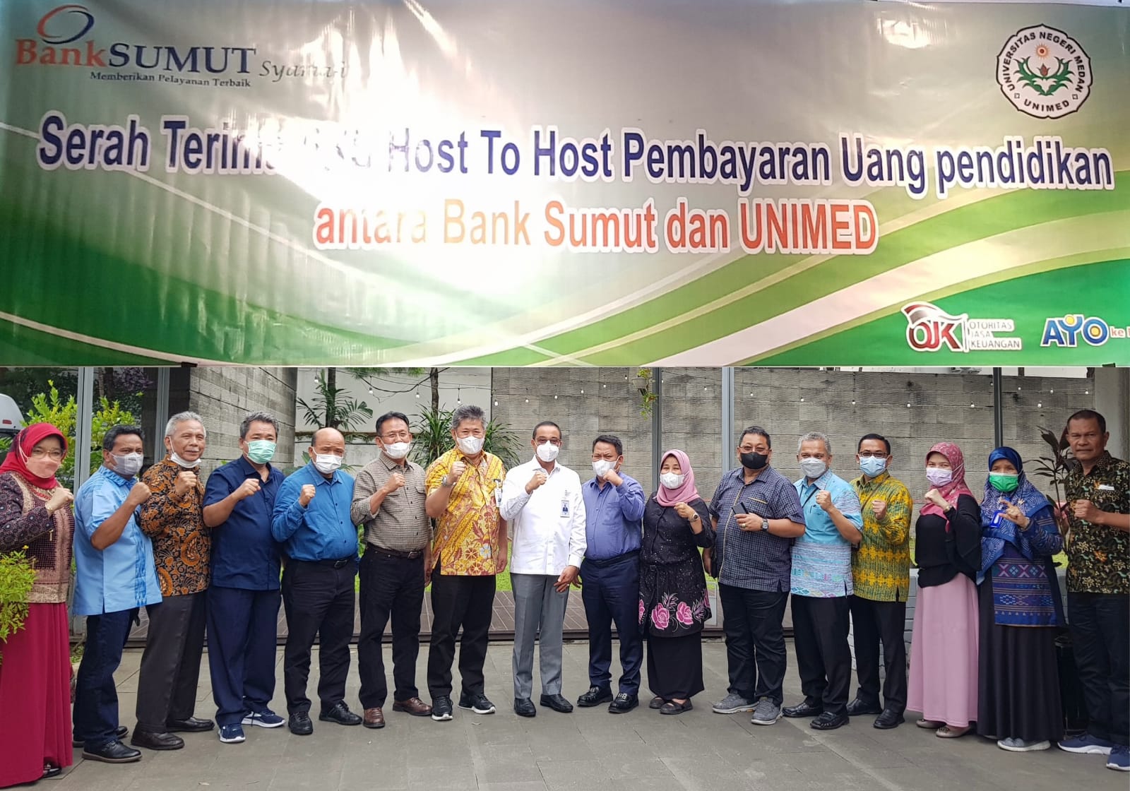 Tandatangani MoU, UNIMED Percayakan Pengelolaan Keuangan Kepada Bank Sumut