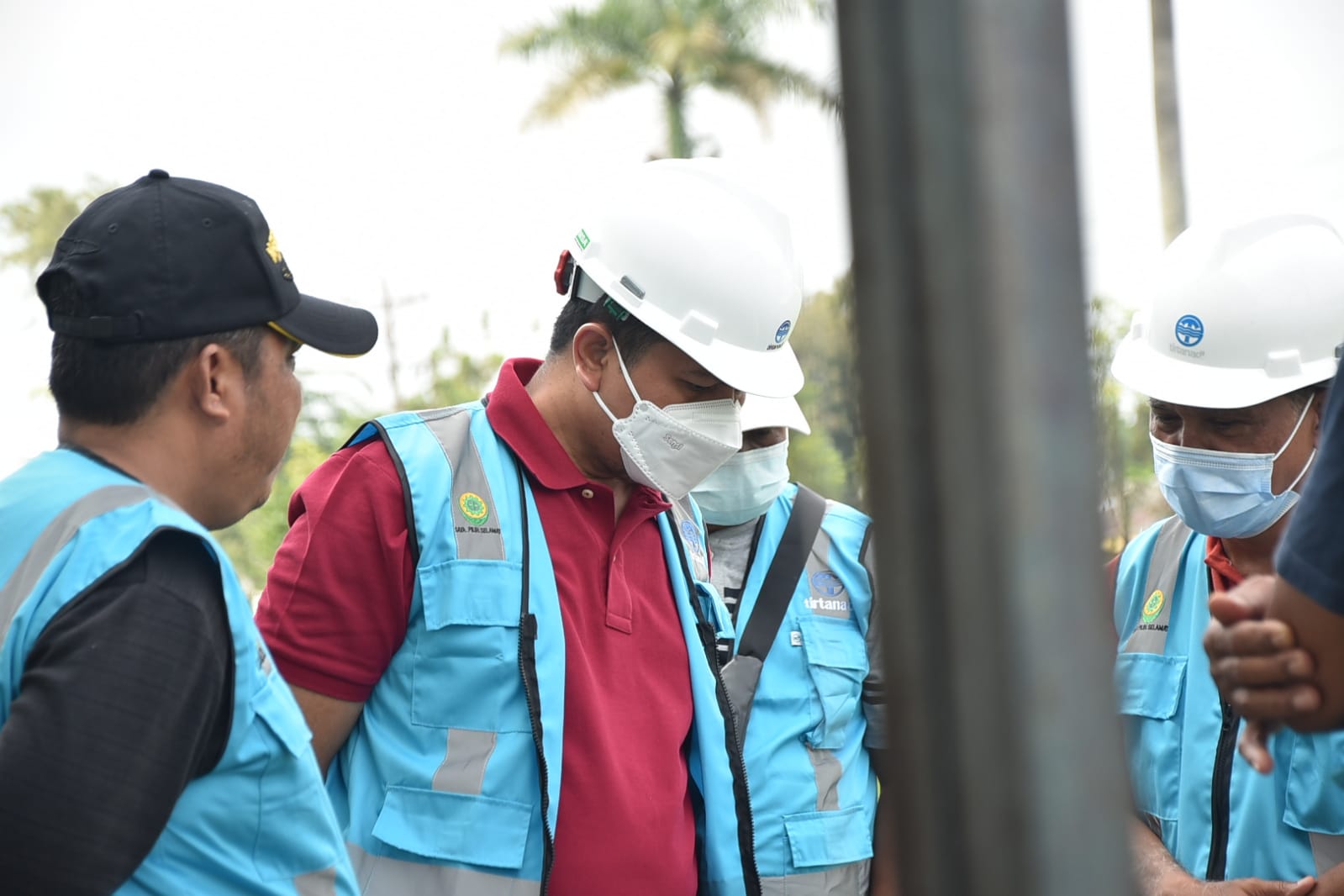 Harun Al Rasyid Tinjau Pencucian Reservoir IPAM Cabang Sunggal