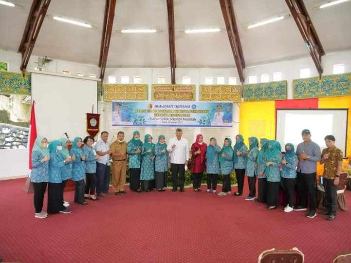 TP PKK Kota Solok Terima Kunjungan TP PKK Kota Pekanbaru