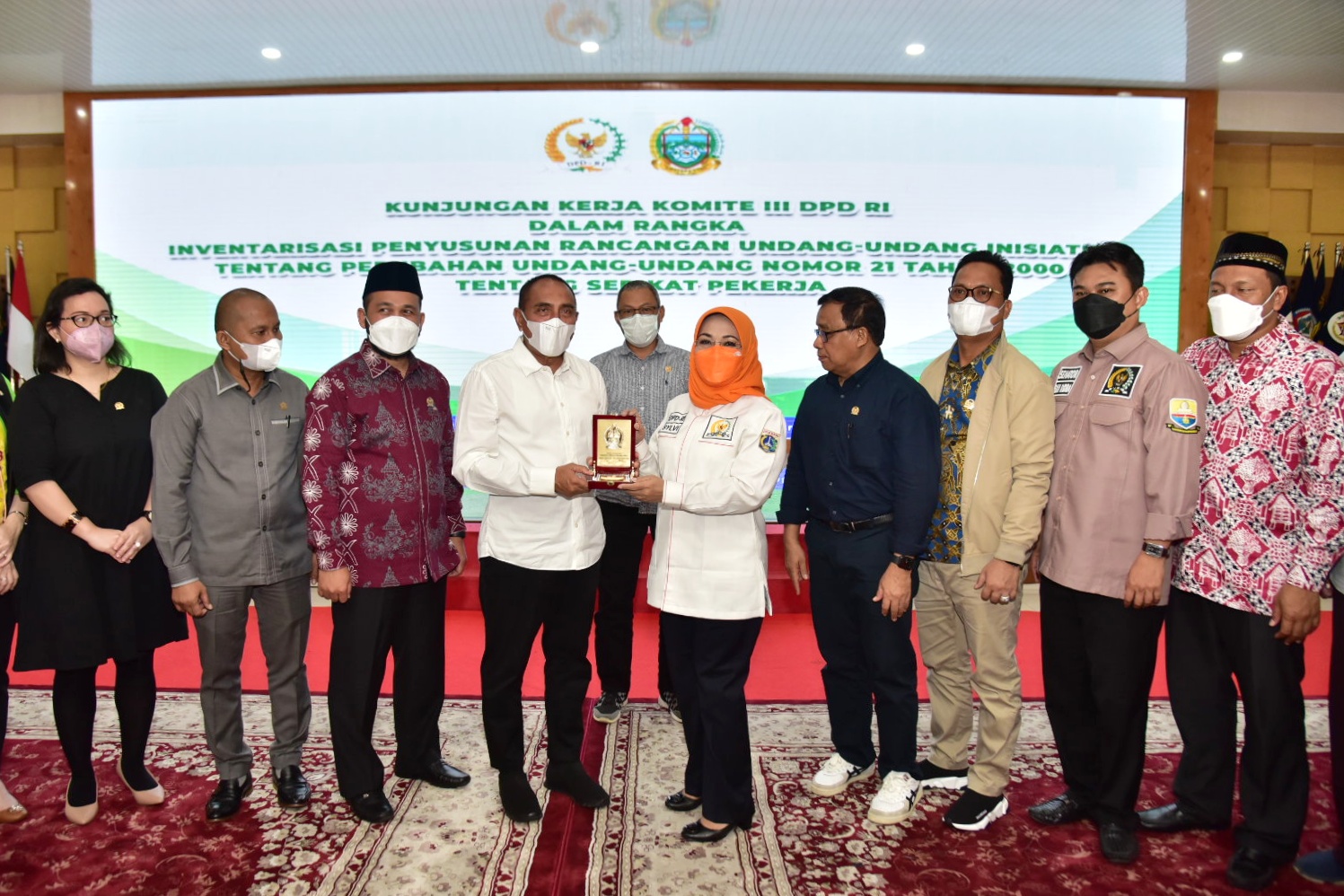 Edy Rahmayadi Harap Perubahan UU Serikat Buruh  Untungkan Pihak Pekerja dan Pengusaha