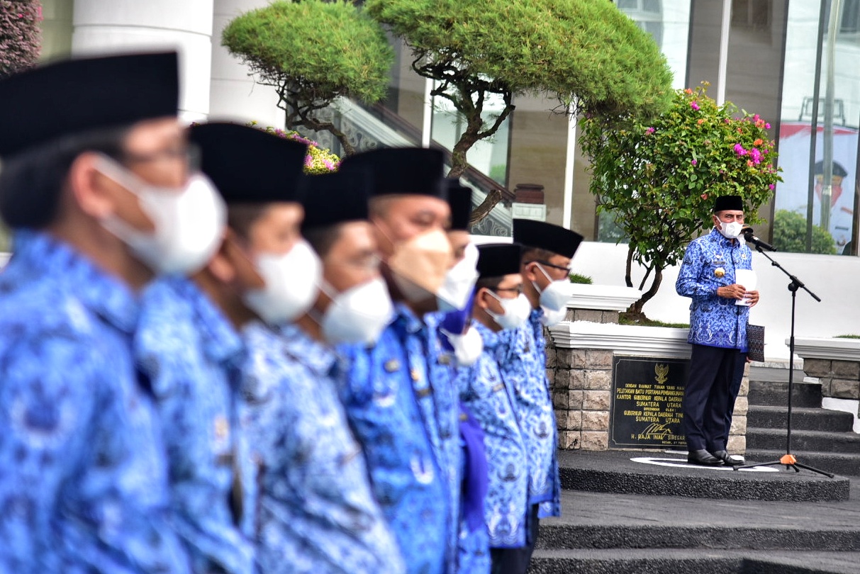 Pimpin Apel Kesadaran Nasional,  Edy Rahmayadi Sampaikan Target Pemprov Tahun 2022