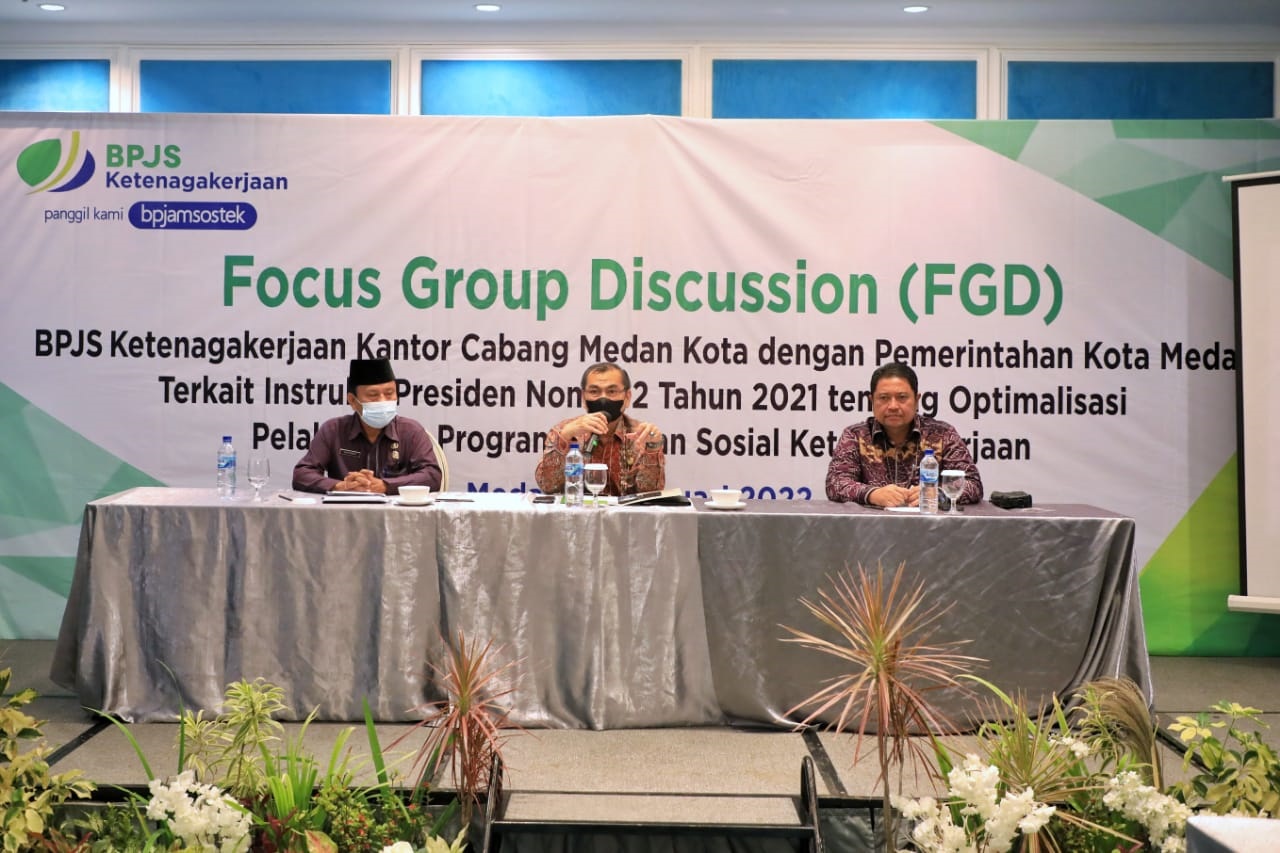 Pemko Medan akan Optimalkan Progam Jaminan Sosial Ketenagakerjaan Sesuai Inpres Nomor 2 Tahun 2021