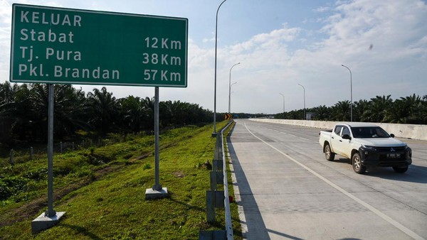 Tol Binjai Menuju Langsa Sudah Siap Beroperasi