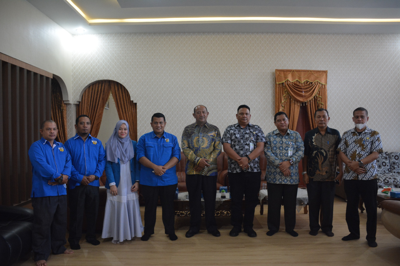 Plt Bupati Langkat Bersilaturahmi dan Terima Audensi Organisasi Kepemudaan