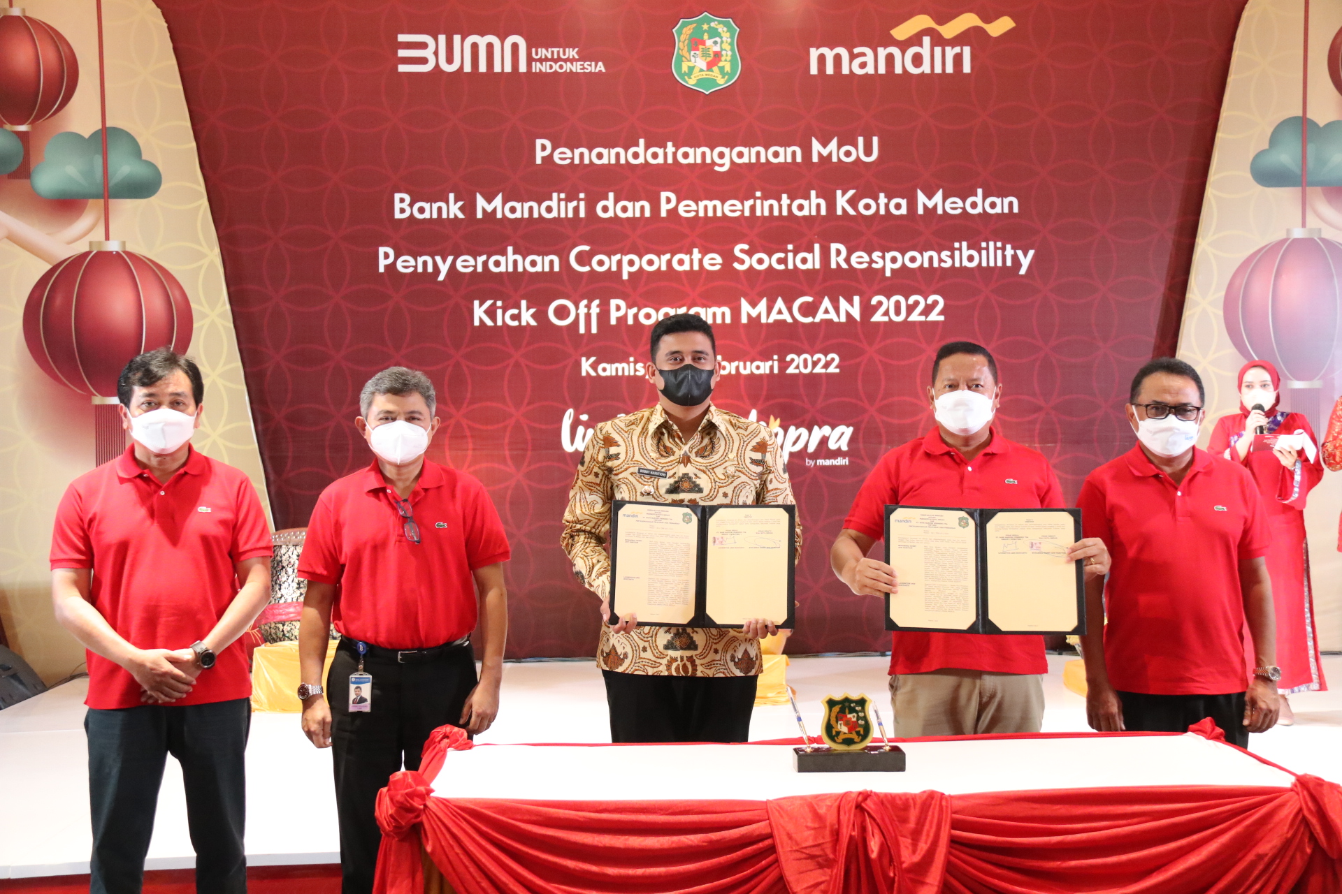 Pemko Medan & Bank Mandiri Tanda Tangani MoU, Bobby Nasution : Upaya Dorong Peningkatan Digitalisasi Di Masyarakat