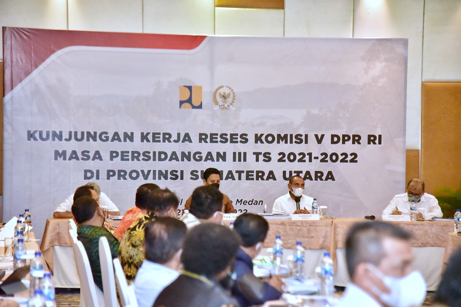 Edy Rahmayadi Minta Perhatian DPR RI untuk Jalan dan Bendungan di Sumut