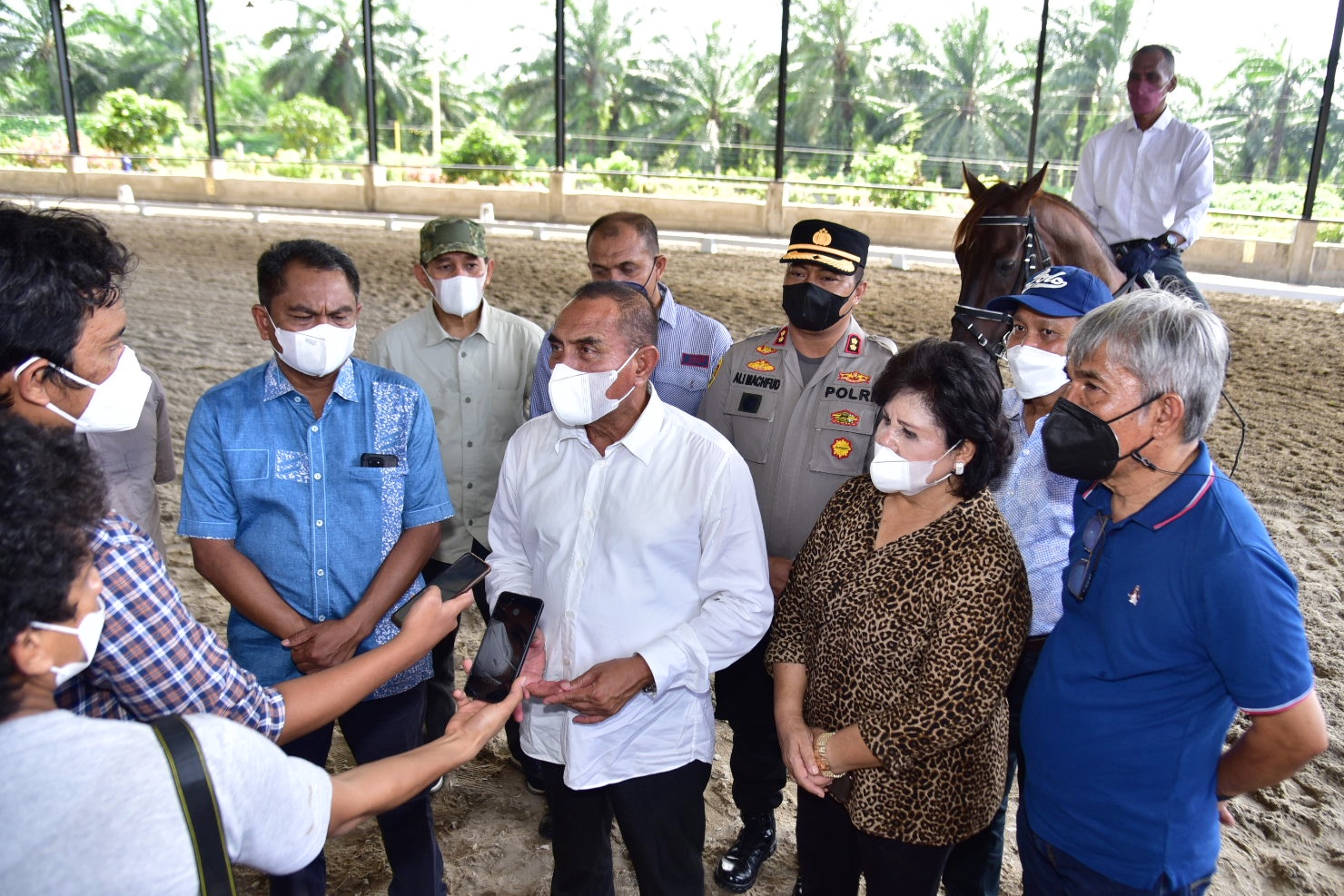 Gubernur Edy Rahmayadi Pastikan Cabor  Berkuda PON 2024 Main di Sergai