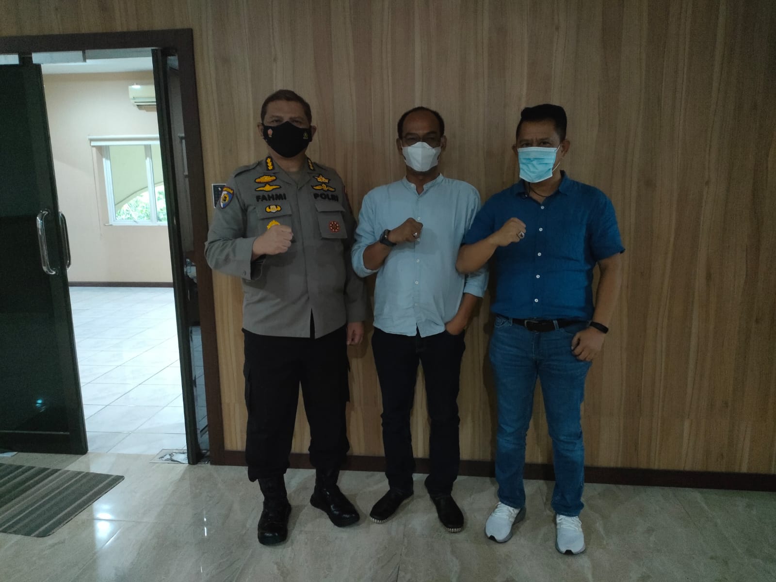 Ketua Pewarta dan Forkom Poldasu Silaturahmi kepada Kapolrestabes Medan