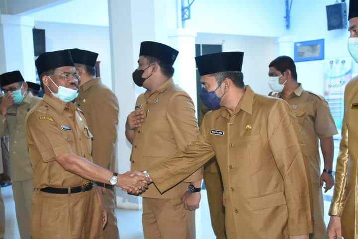 26 Orang Pejabat Eselon III Pemkab Madina Dilantik, Ini Nama-namanya