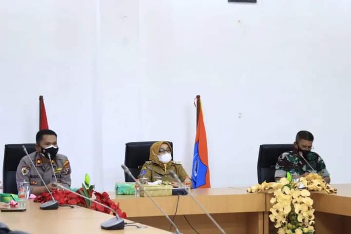 Wakil Bupati Labuhanbatu dan 400 Lebih Pemerintah Daerah Ikuti Vidcon Bersama Presiden RI