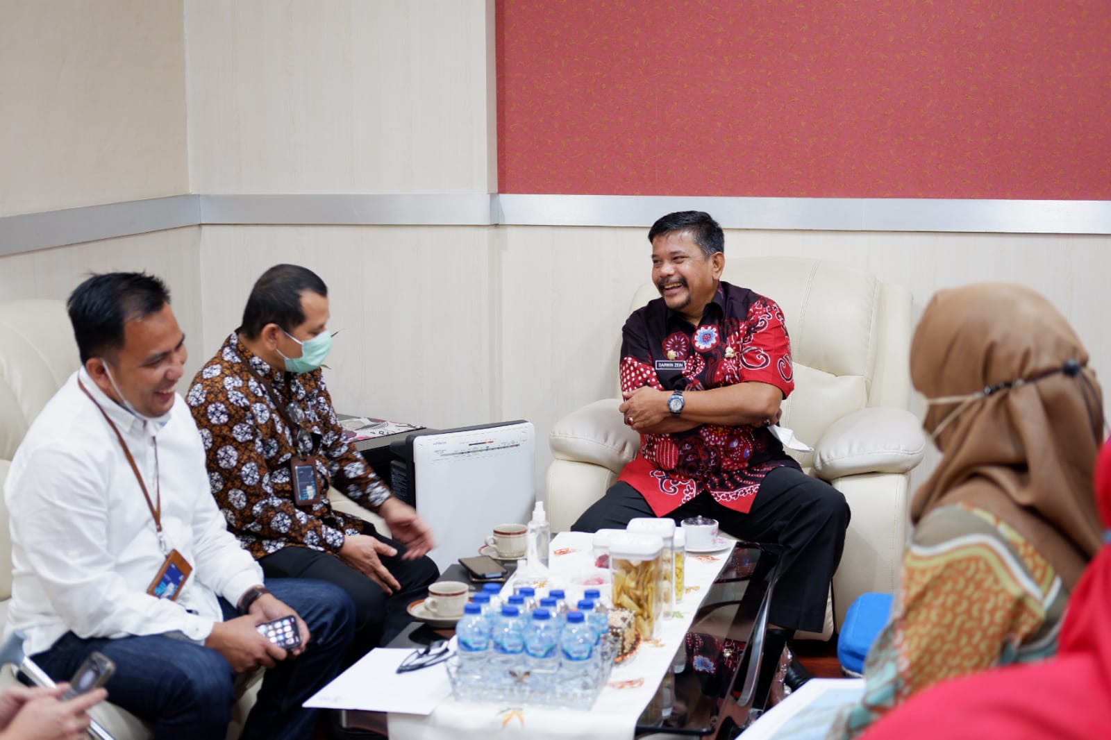 Sekda DS Terima Audiensi PT PGN
