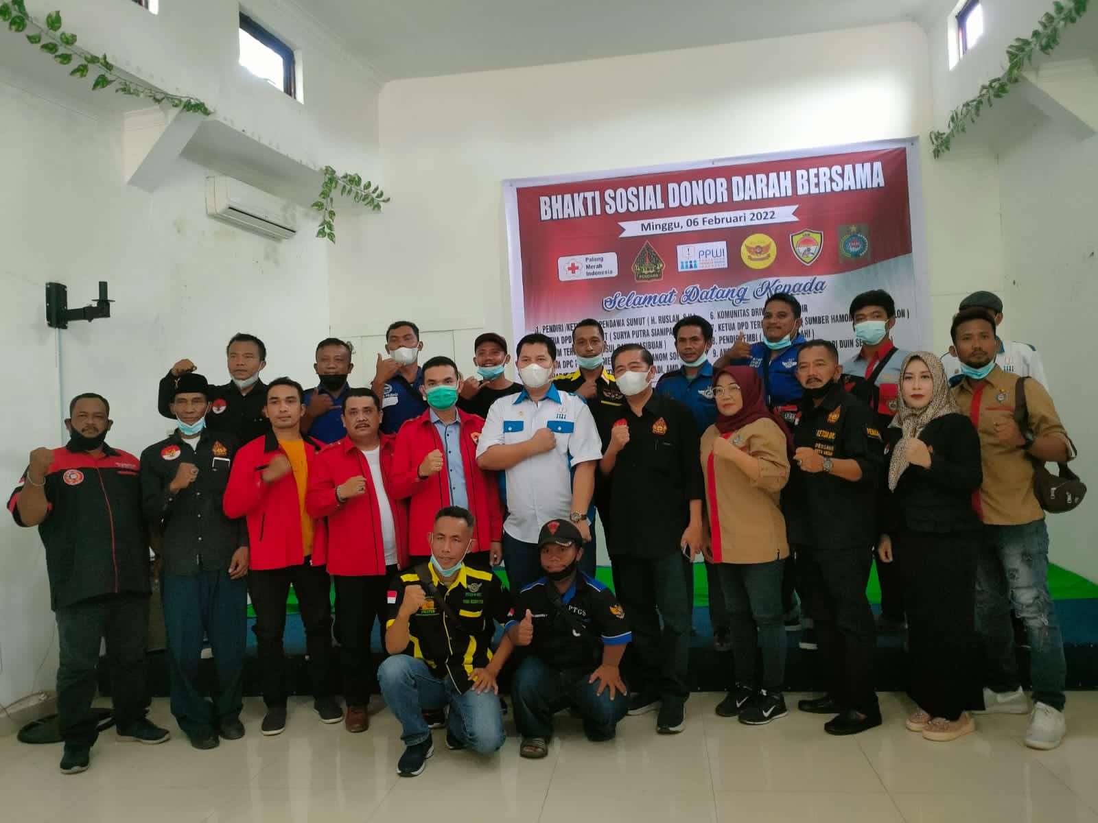 BAKTI SOSIAL DONOR DARAH BERSAMA BERJALAN SUKSES,INI KATA RUSLAN