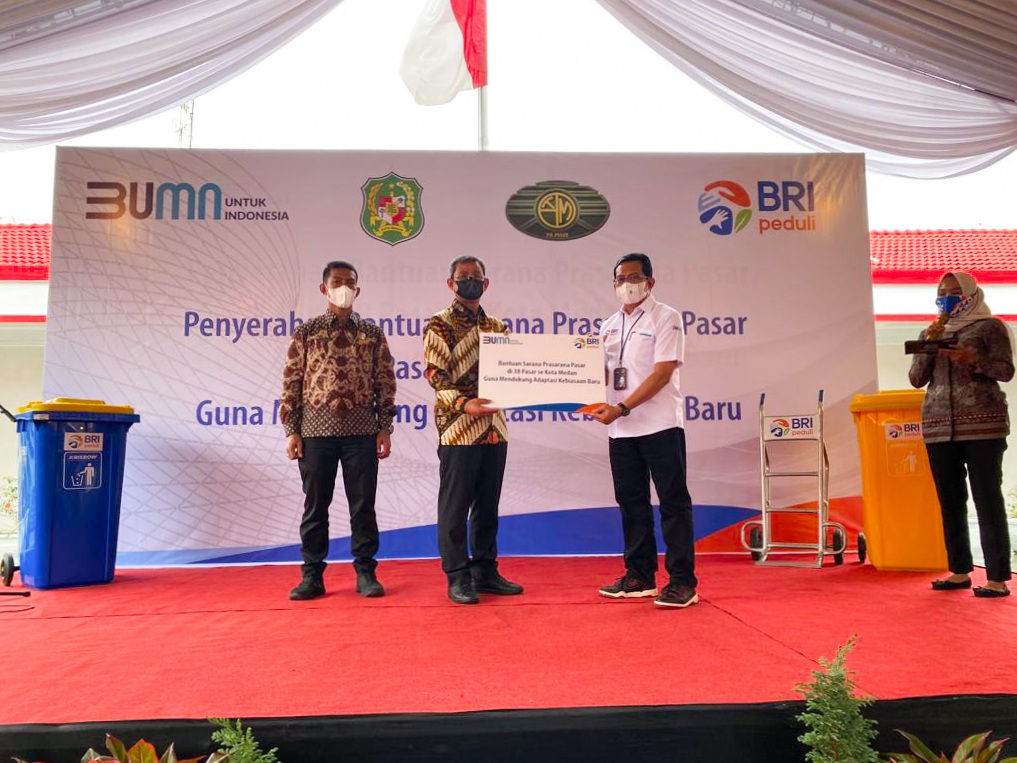 38 Pasar Tradisional Terima CSR Dari BRI