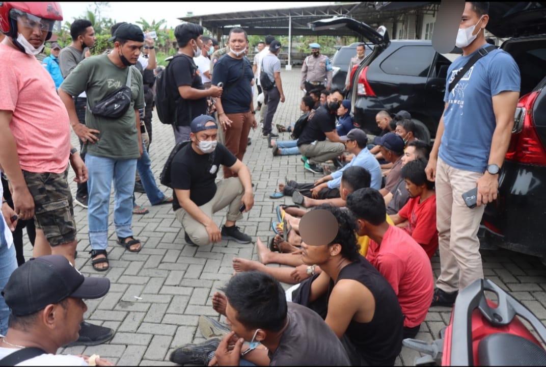 Â Sat Narkoba Polresta Deli Serdang, Gerebek Kampung Narkoba di Kelurahan Pekan Tanjung Morawa, Ini Jumlah Pelakunya
