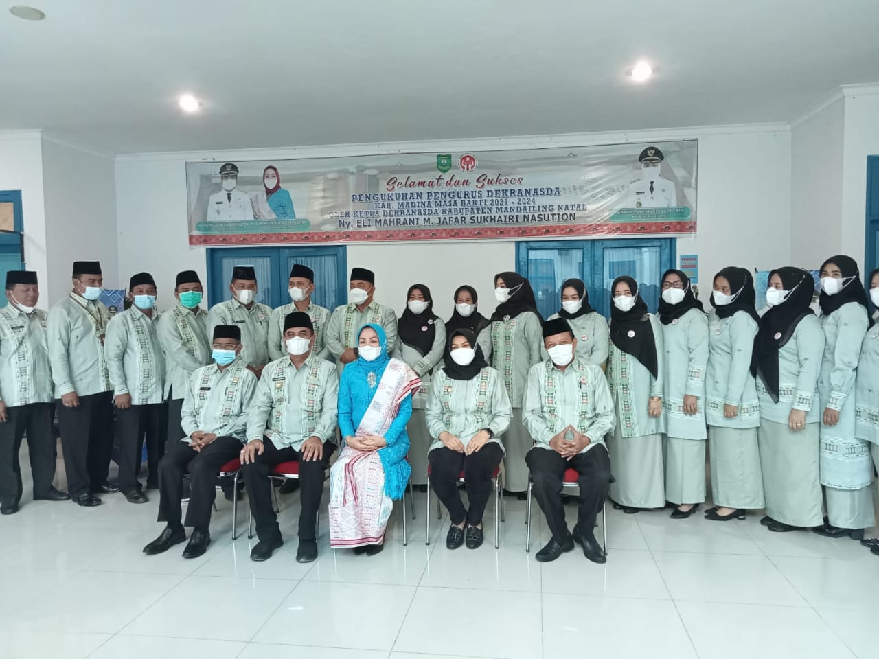 Pengurus Dekranasda Madina Masa Bakti 2021-2024 Dikukuhkan