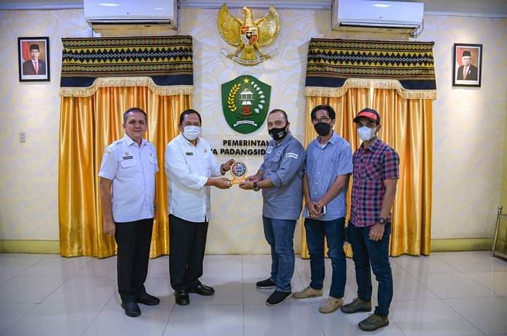 ISSI Padang Sidempuan silaturahmi Dengan Wali Kota Padang Sidempuan Irsan Efendi Nasution