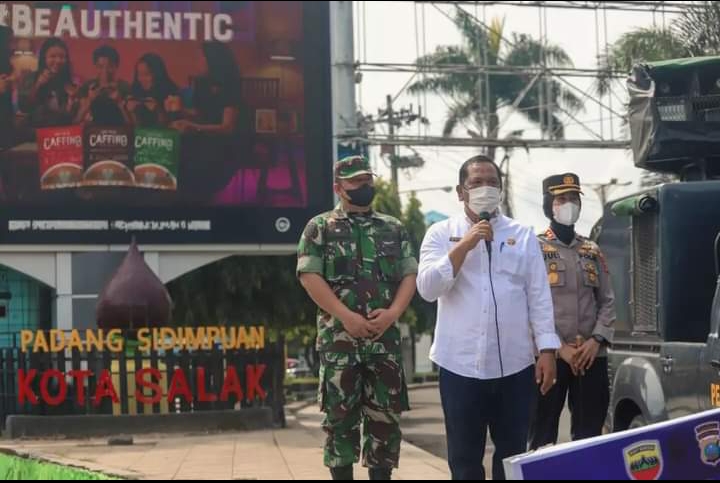 Pemko Sidempuan Bersama TNI/Polri Gelar Apel Yustisi Gabungan