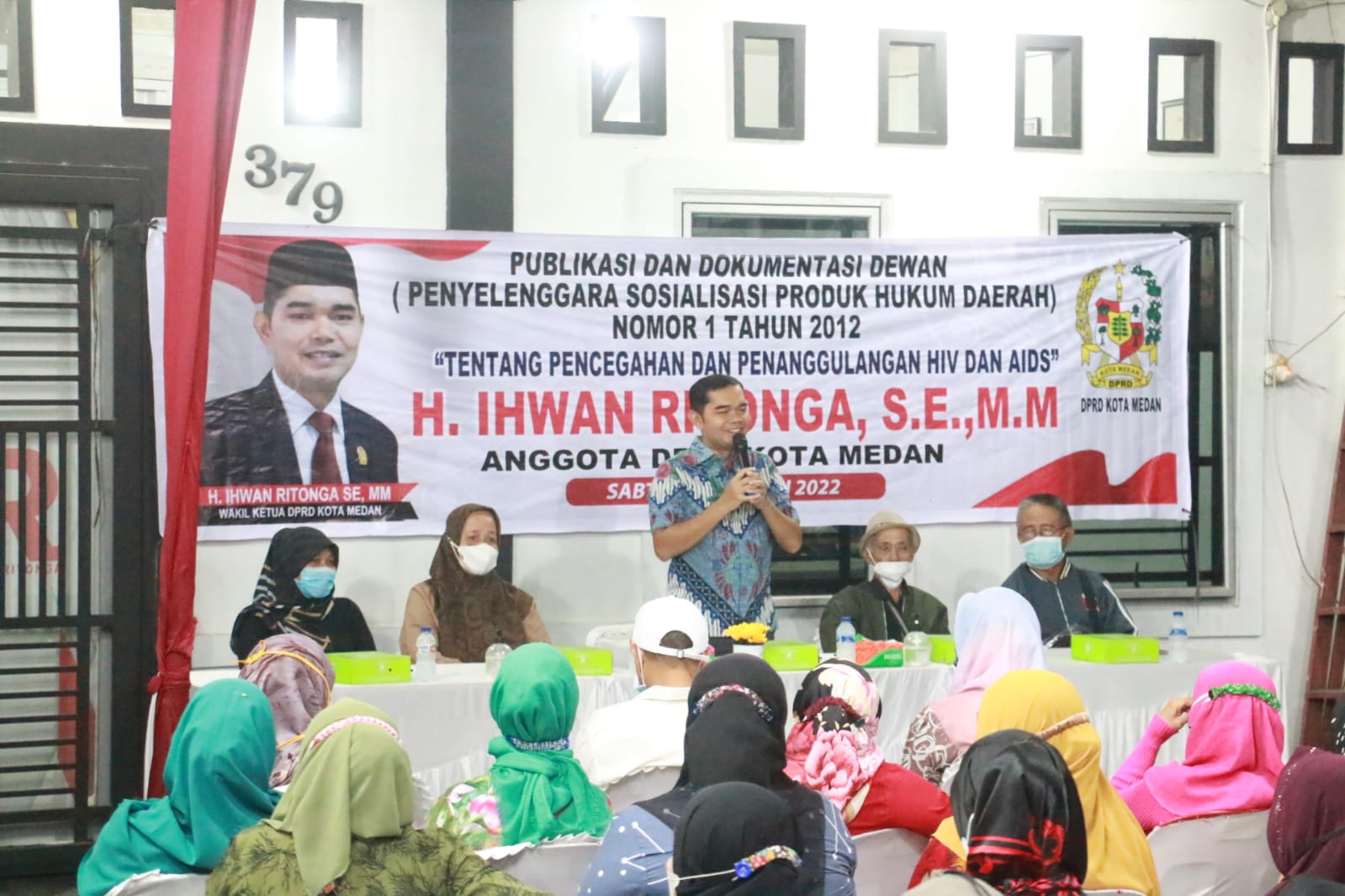 Ihwan Ritonga SE Minta Dinkes Medan Jangan Lengah Cegah Penularan HIV-AIDS