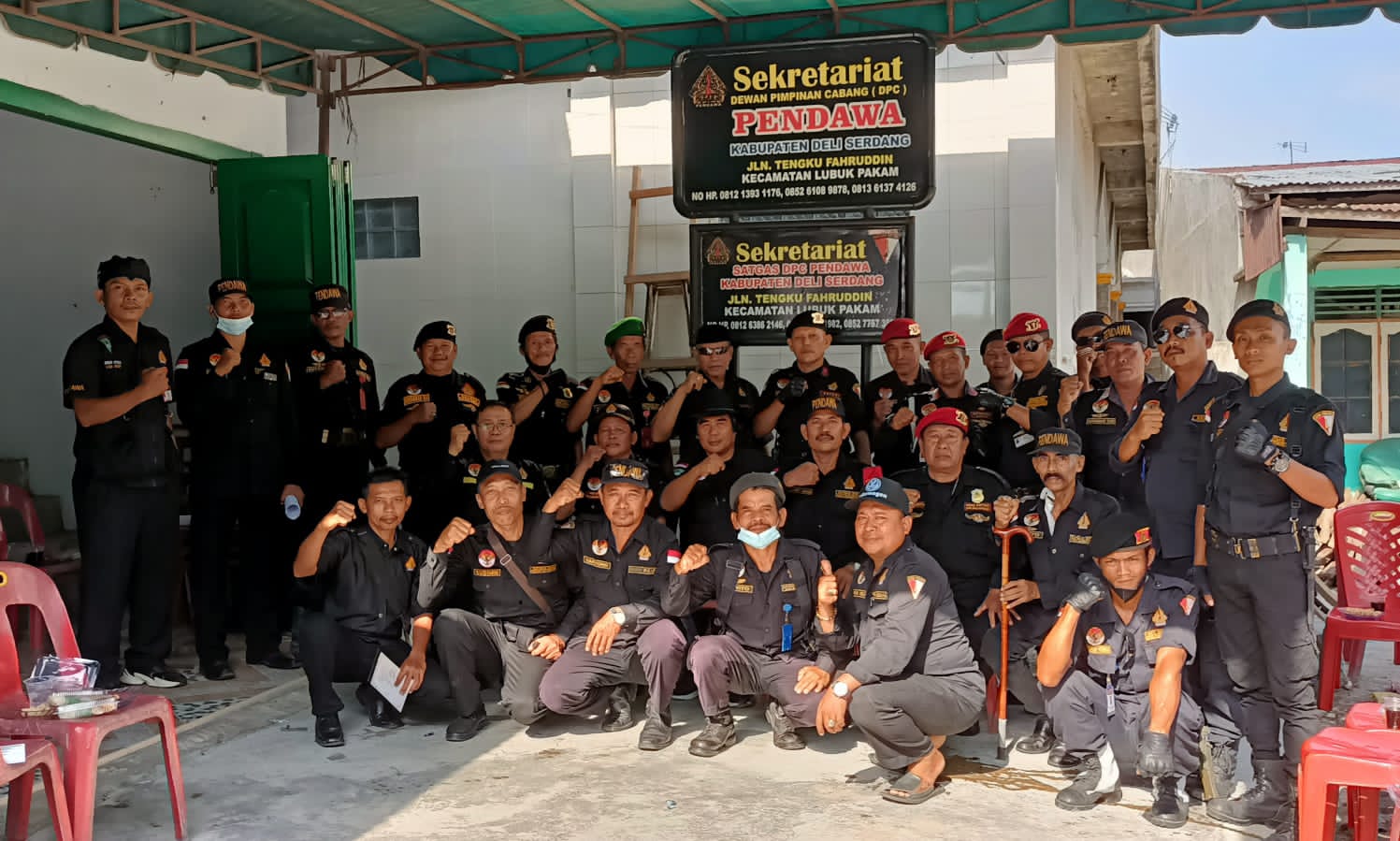 Kordinator Satgas Satria Pendawa se Kab Deliserdang Rakor